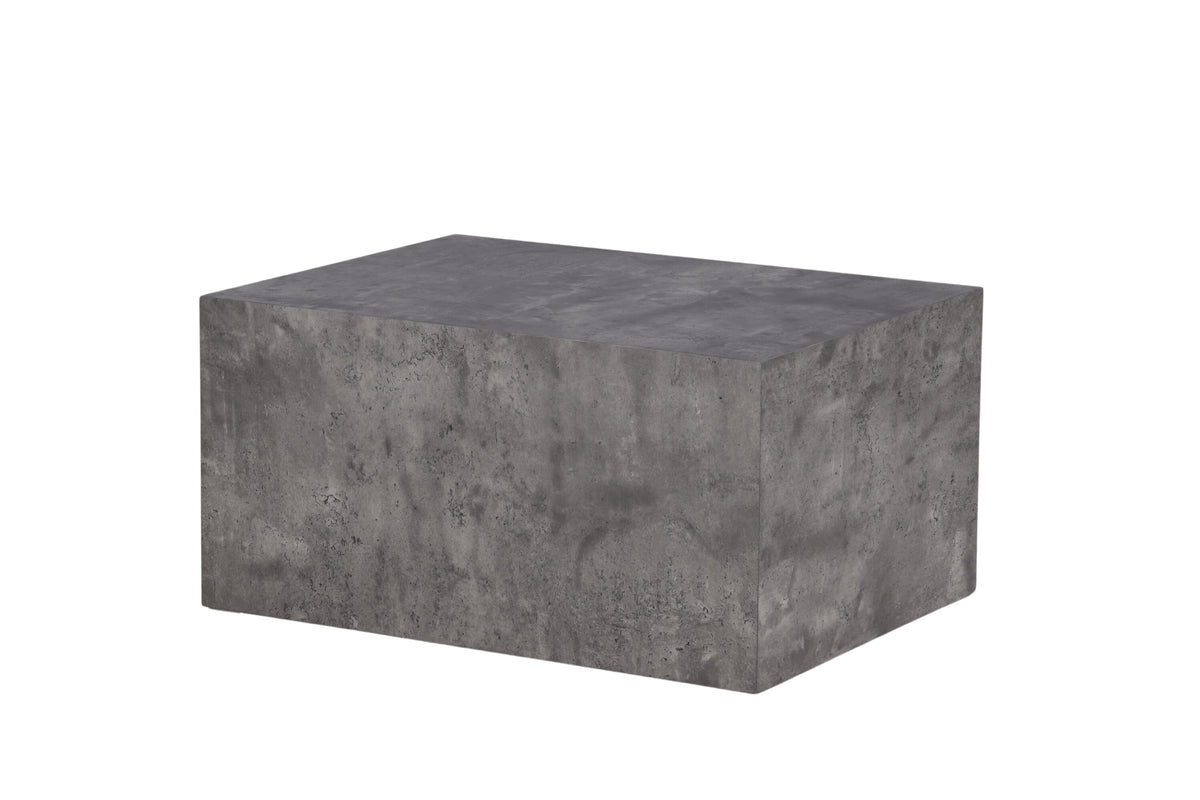 York sofabord - 80 × 60 cm - mørkegrå - billede 5