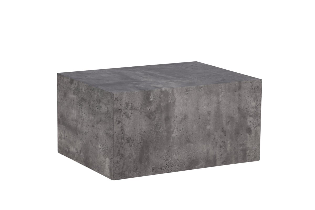York sofabord - 80 × 60 cm - mørkegrå - billede 9
