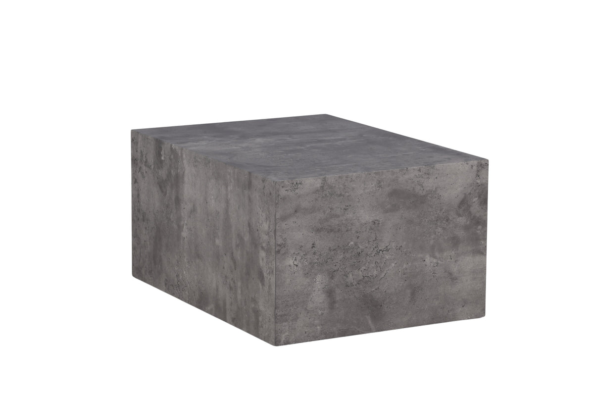 York sofabord - 80 × 60 cm - mørkegrå - billede 12
