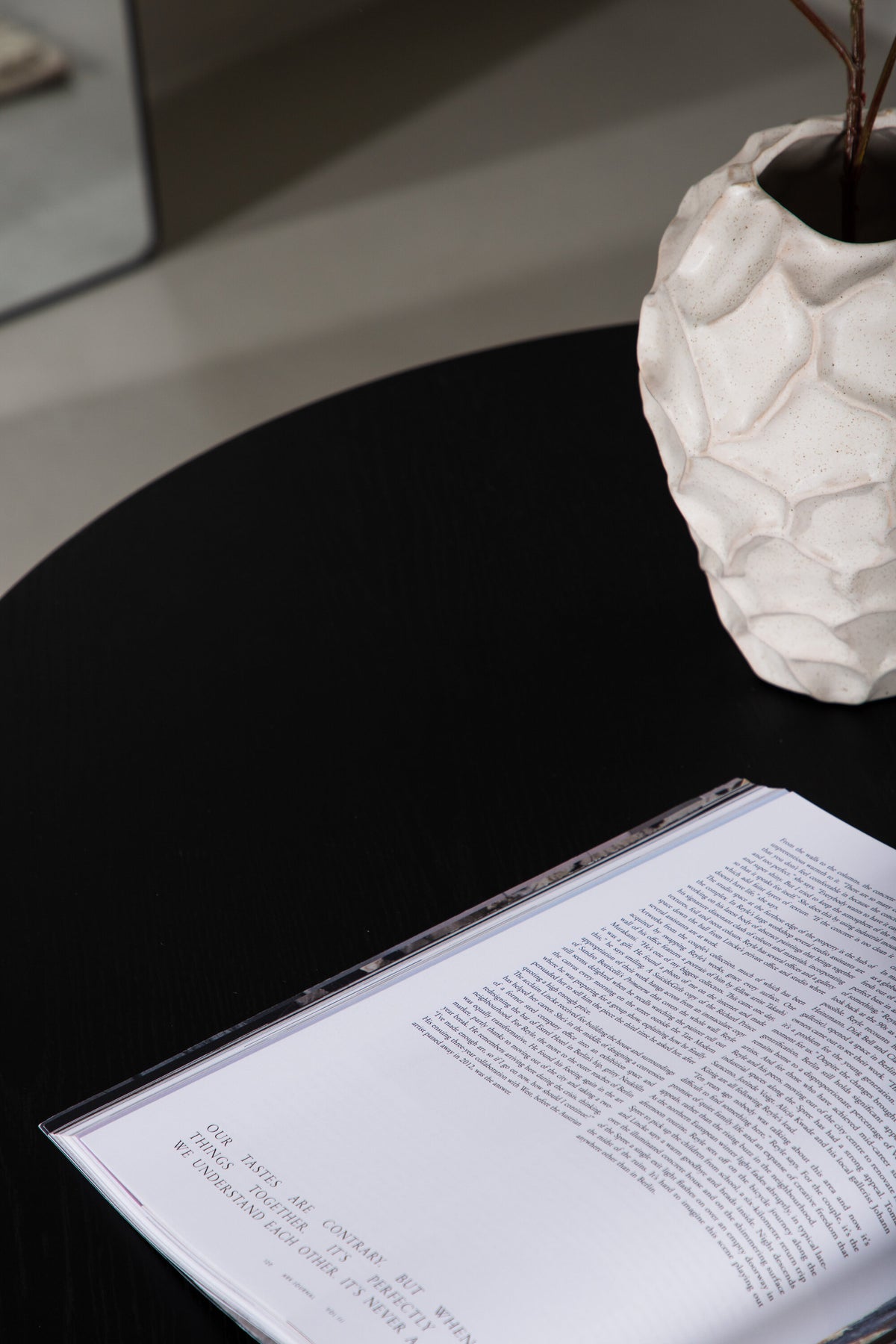 Olivia sofabord - Ø80 cm - sort - billede 19
