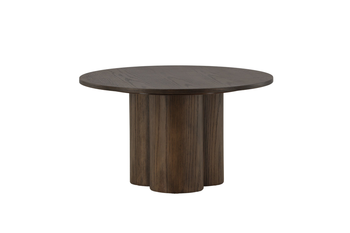 Olivia sofabord - Ø80 cm - mokka - billede 1