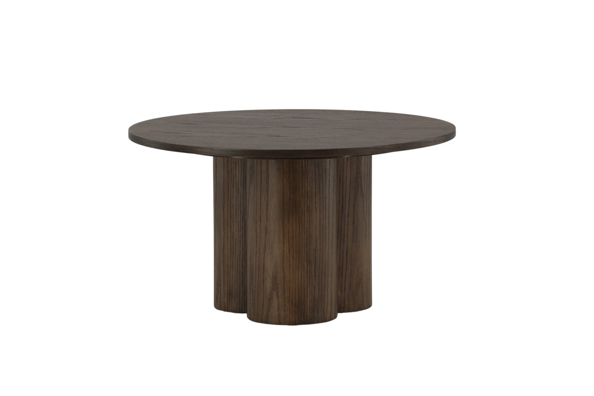 Olivia sofabord - Ø80 cm - mokka - billede 5