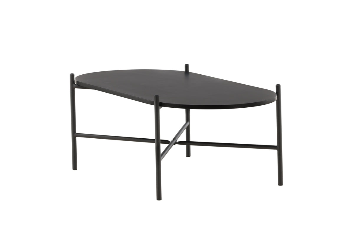 Pueblo sofabord - 120 × 60 cm - sort - billede 3