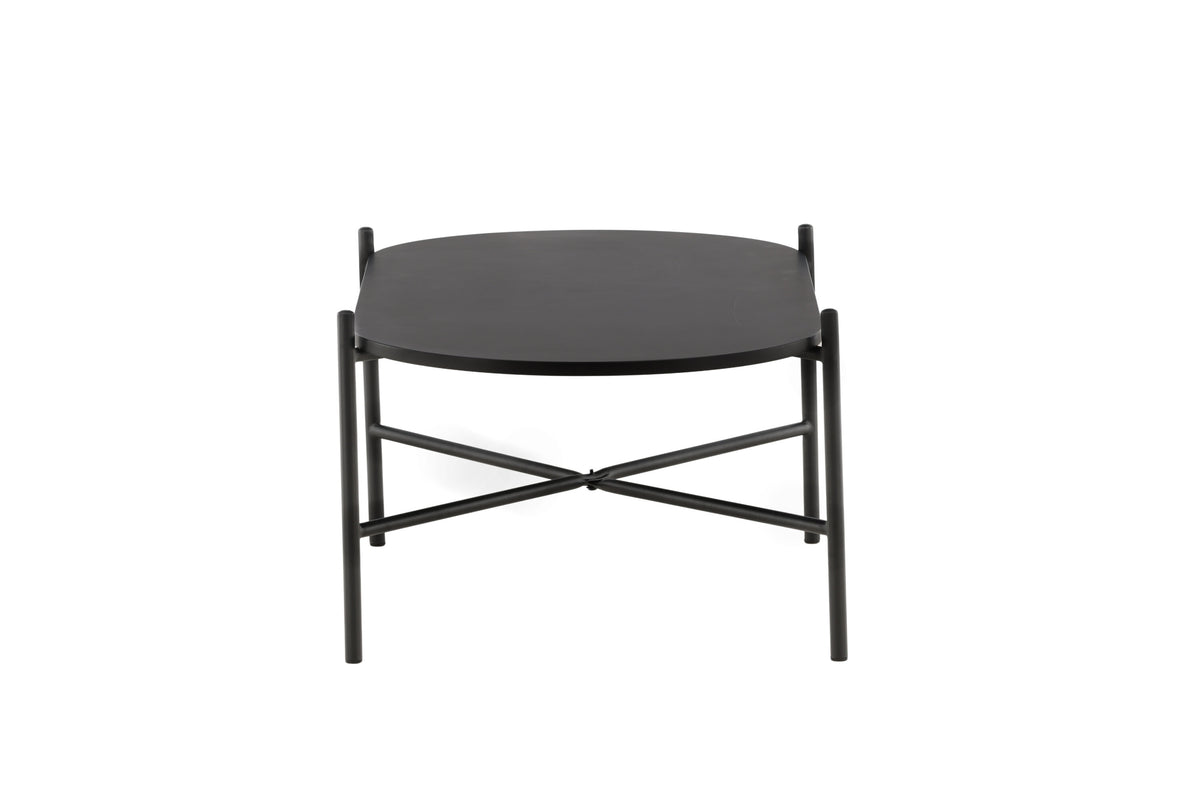Pueblo sofabord - 120 × 60 cm - sort - billede 4