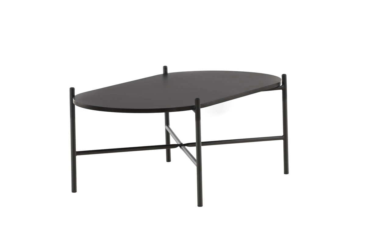 Pueblo sofabord - 120 × 60 cm - sort - billede 5