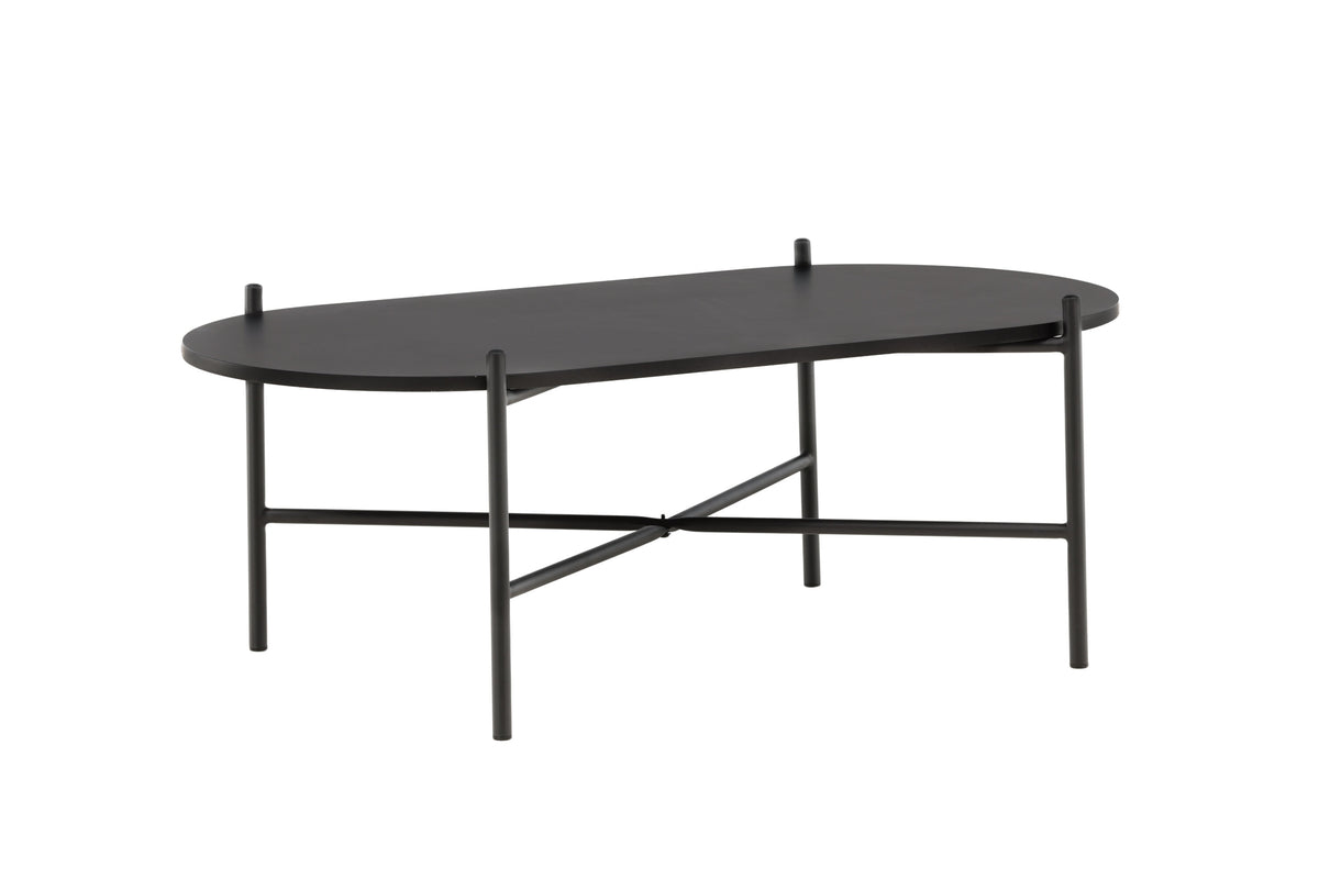 Pueblo sofabord - 120 × 60 cm - sort - billede 6