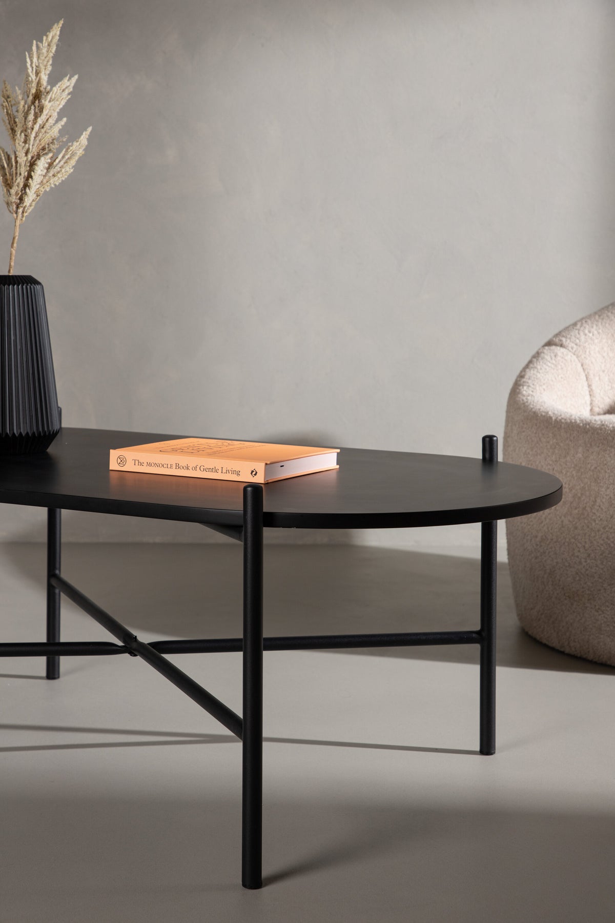Pueblo sofabord - 120 × 60 cm - sort - billede 20