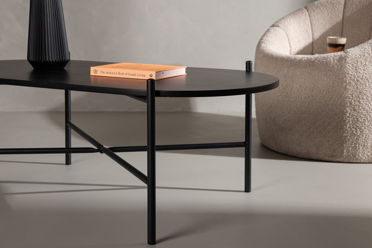 Pueblo sofabord - 120 × 60 cm - sort - billede 16