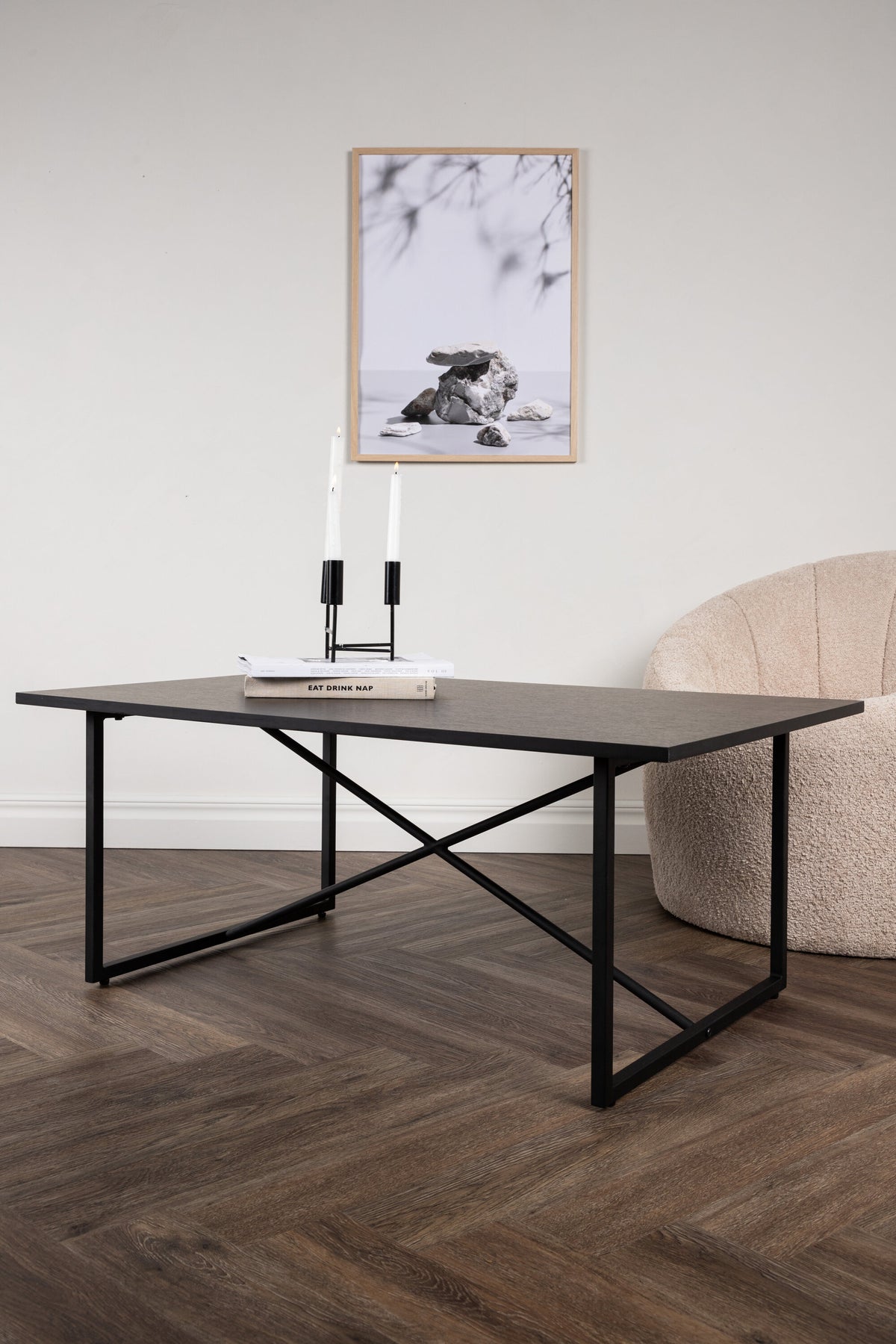 Pryor sofabord - 110 × 70 cm - sort - billede 18