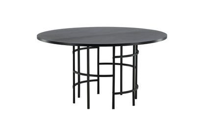 Copenhagen rundt spisebord - Ø140 cm - sort - billede 12