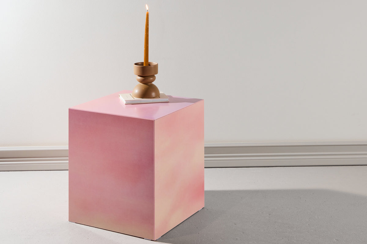 York sofabord - 40 × 40 cm - rosa - billede 13