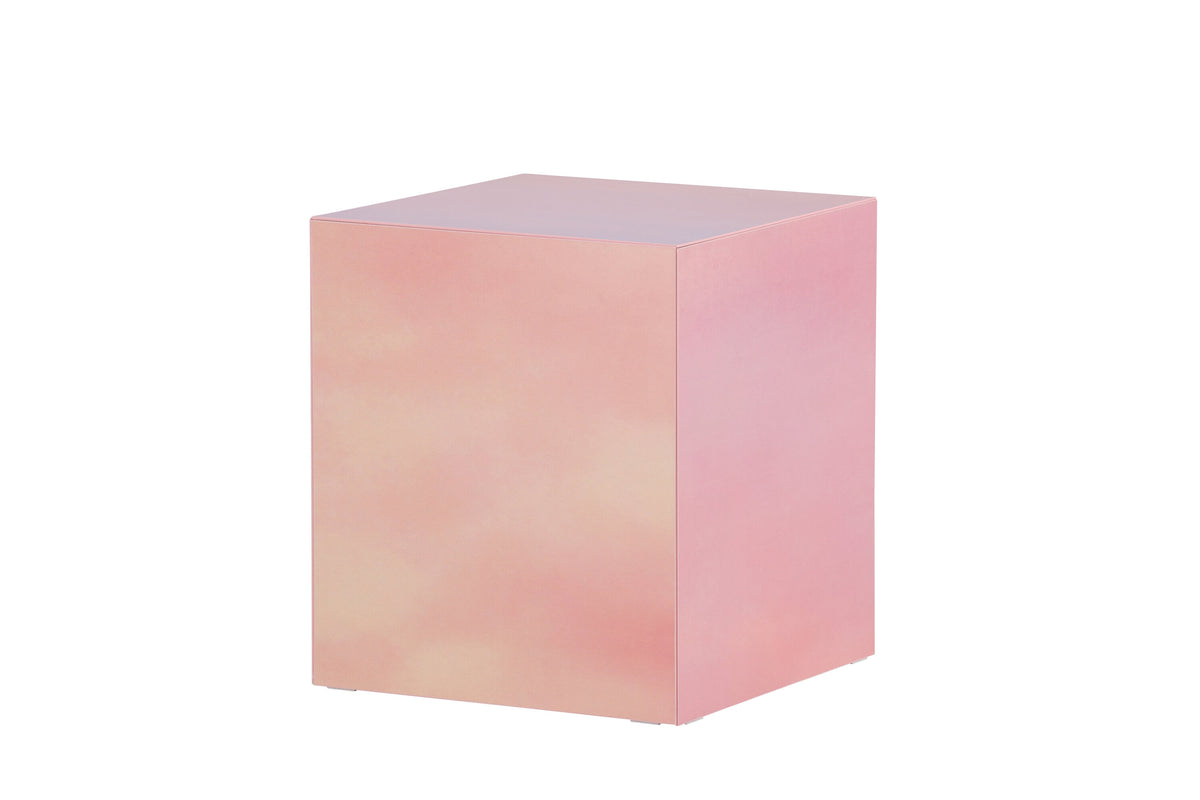 York sofabord - 40 × 40 cm - rosa - billede 2