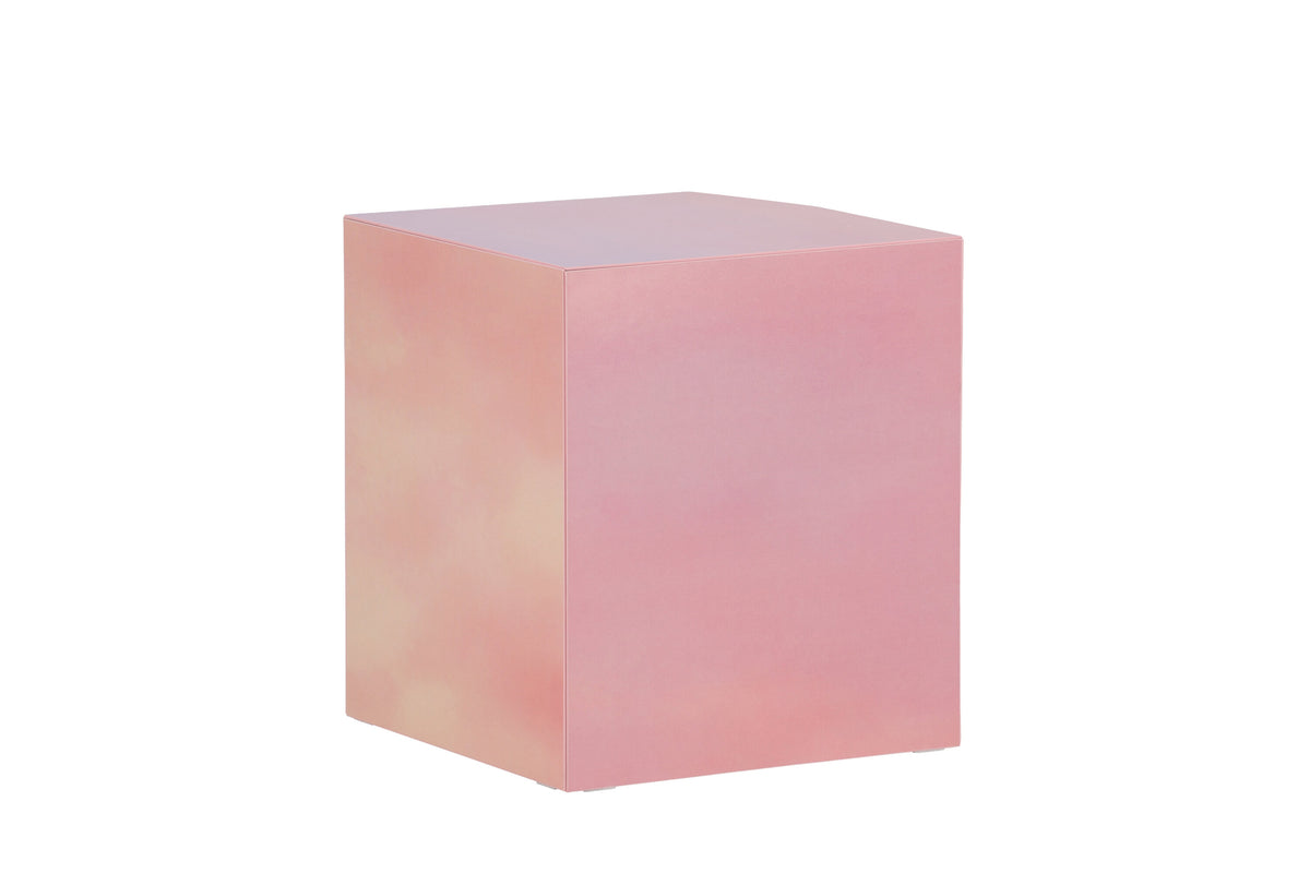 York sofabord - 40 × 40 cm - rosa - billede 3