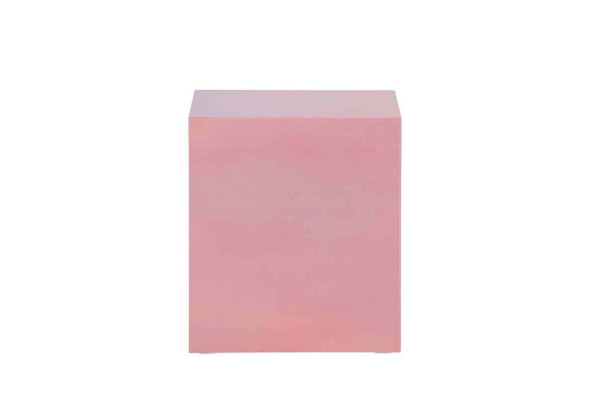 York sofabord - 40 × 40 cm - rosa - billede 4