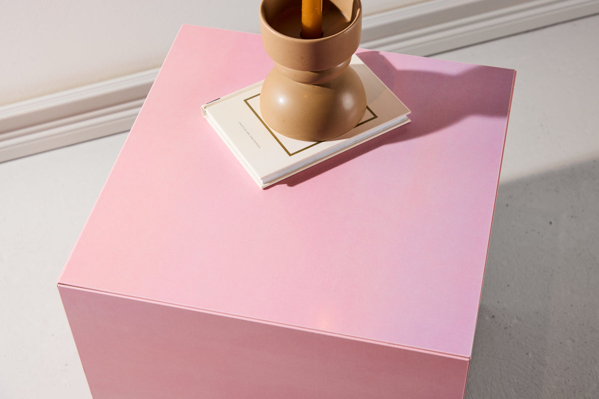 York sofabord - 40 × 40 cm - rosa - billede 15