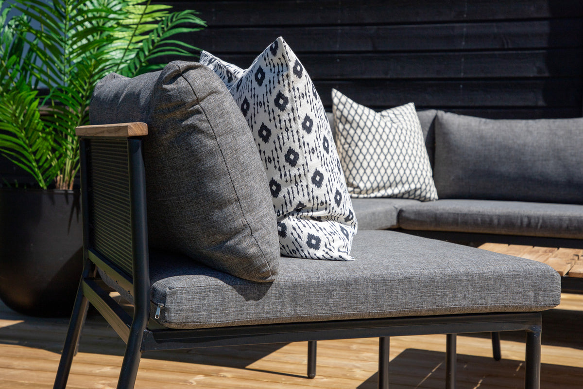 Nettan Hjørnesofasæt Natur/Grå