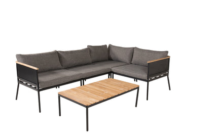 Nettan Hjørnesofasæt Natur/Grå