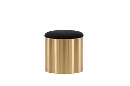 Puff puf - sort, guld - billede 2