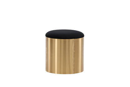 Puff puf - sort, guld - billede 6