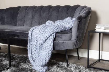 Calais 3-personers sofa - sort, mørkegrå - billede 6