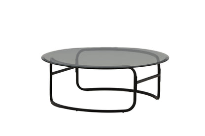 Lomma sofabord - Ø110 cm - sort, klar, transparent - billede 11
