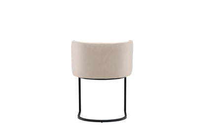 Simrishamn spisebordsstol - beige, sort - billede 7