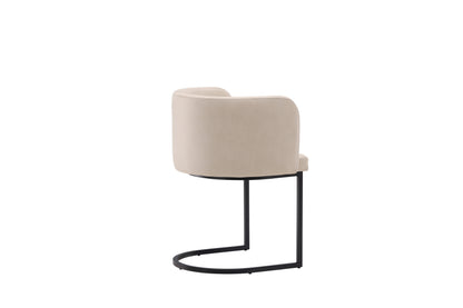 Simrishamn spisebordsstol - beige, sort - billede 9