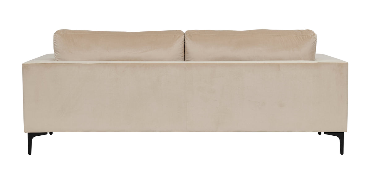 Bolero 3-personers sofa - beige, sort - billede 2