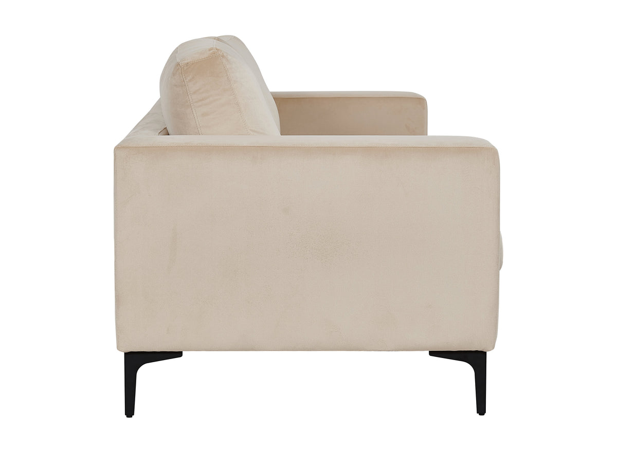 Bolero 3-personers sofa - beige, sort - billede 4