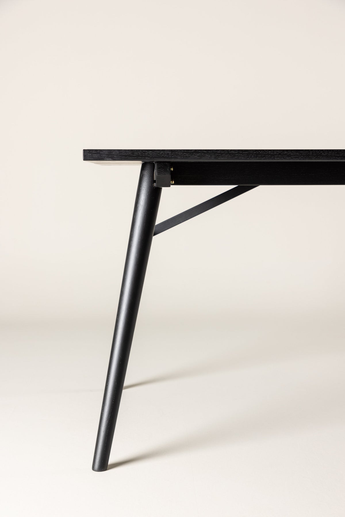 Sleek spisebord - 195 × 95 cm - sort - billede 23