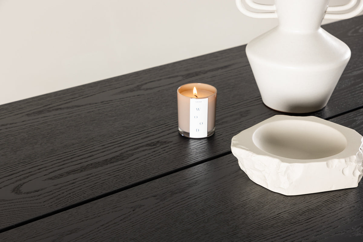 Sleek spisebord - 195 × 95 cm - sort - billede 20