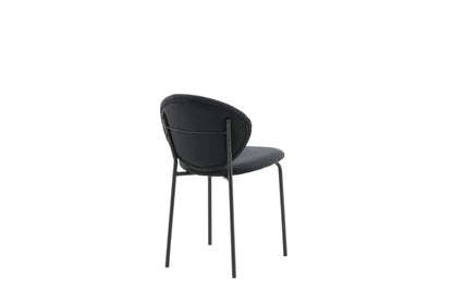 Vault spisebordsstole - sort - 2 stk. - billede 9