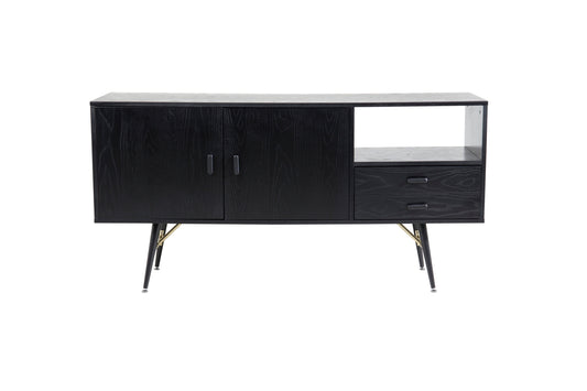 Gold Skænk 46 x 80 x 160 Sort