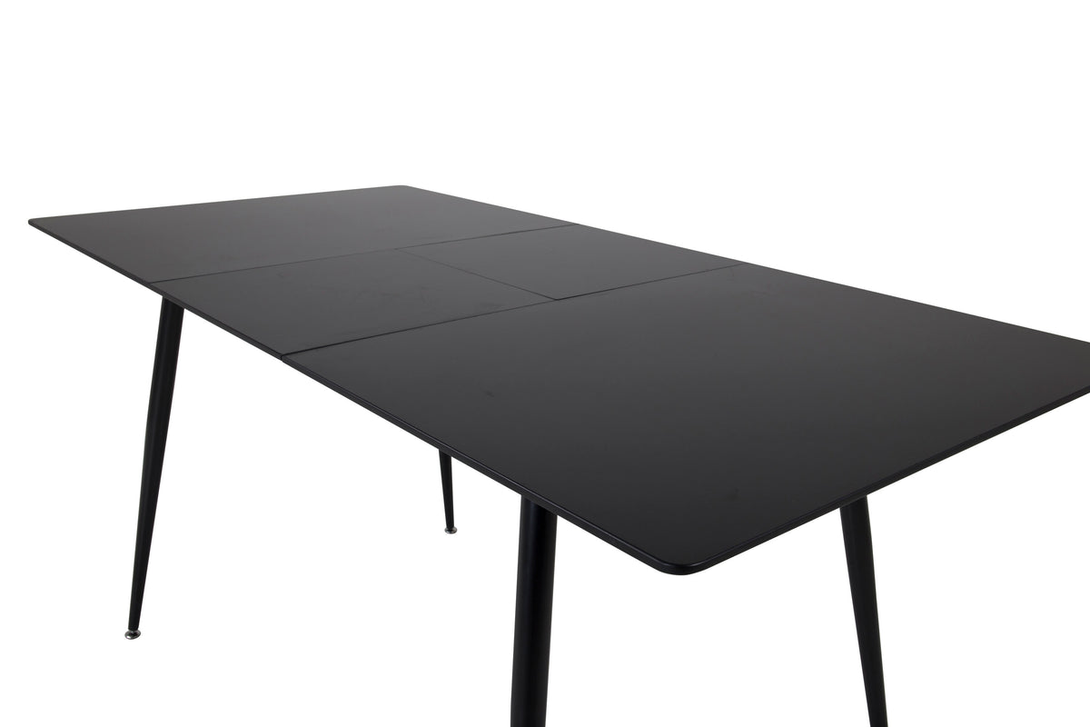 Silar spisebord - 120 × 80 cm - sort - billede 4