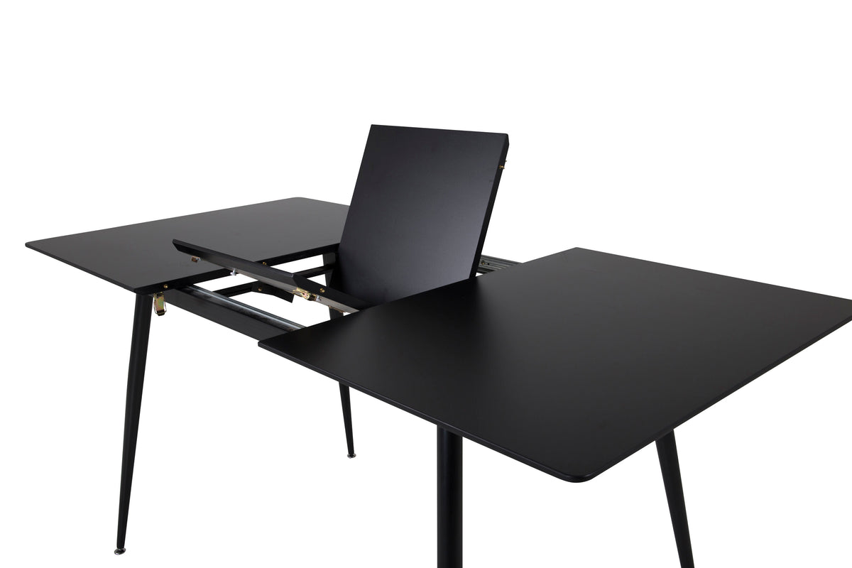 Silar spisebord - 120 × 80 cm - sort - billede 5