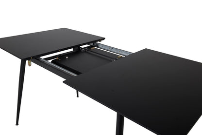 Silar spisebord - 120 × 80 cm - sort - billede 6