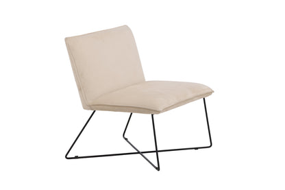 X-lounge loungestol - beige, sort - billede 11