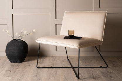 X-lounge loungestol - beige, sort - billede 13