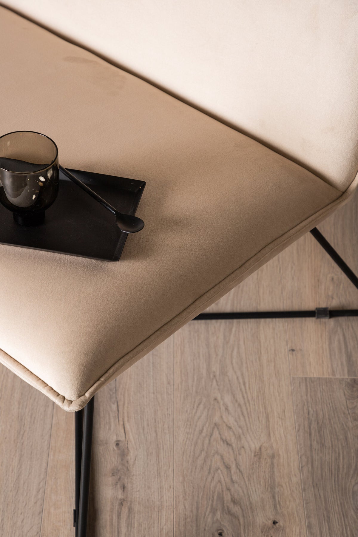 X-lounge loungestol - beige, sort - billede 17