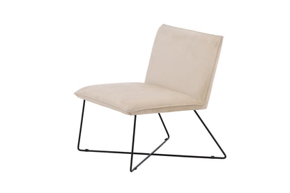 X-lounge loungestol - beige, sort - billede 3