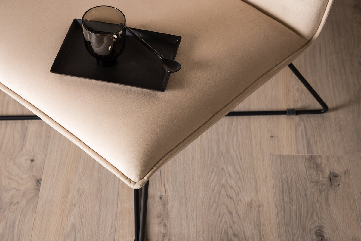 X-lounge loungestol - beige, sort - billede 14