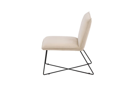 X-lounge loungestol - beige, sort - billede 4