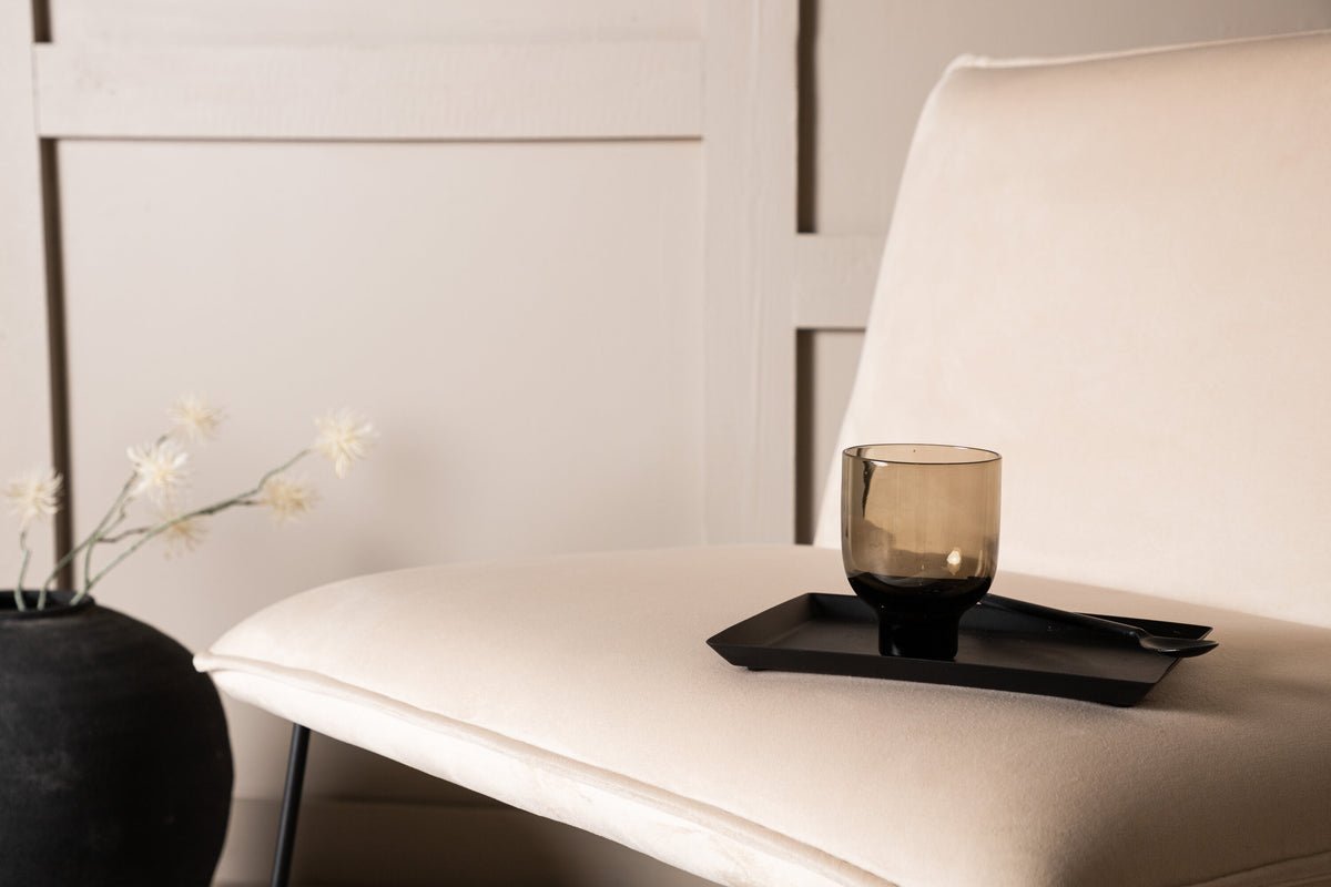 X-lounge loungestol - beige, sort - billede 15