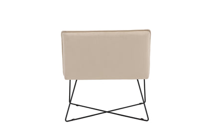 X-lounge loungestol - beige, sort - billede 7