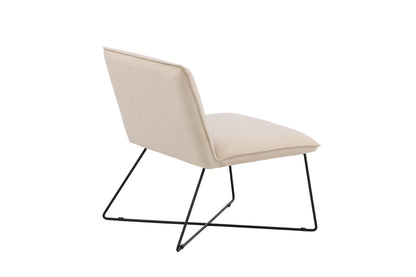 X-lounge loungestol - beige, sort - billede 9