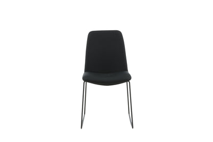 Muce spisebordsstole - sort - 2 stk. - billede 2