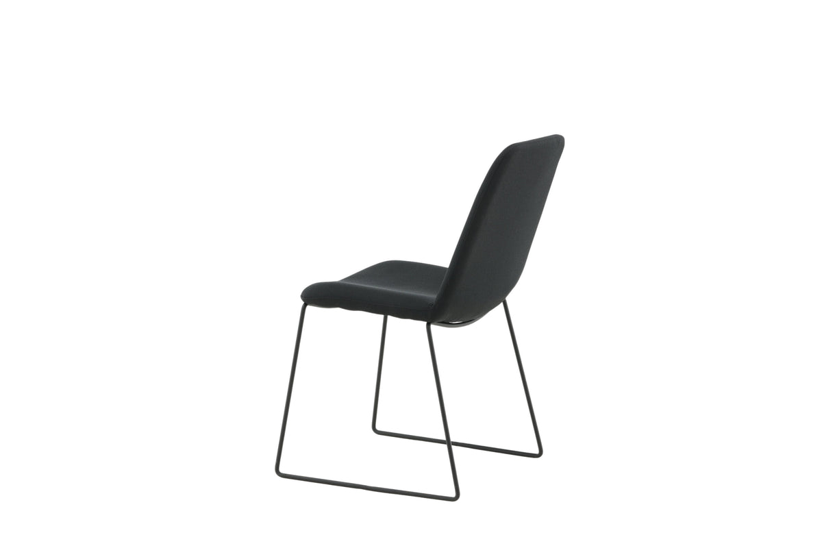 Muce spisebordsstole - sort - 2 stk. - billede 6