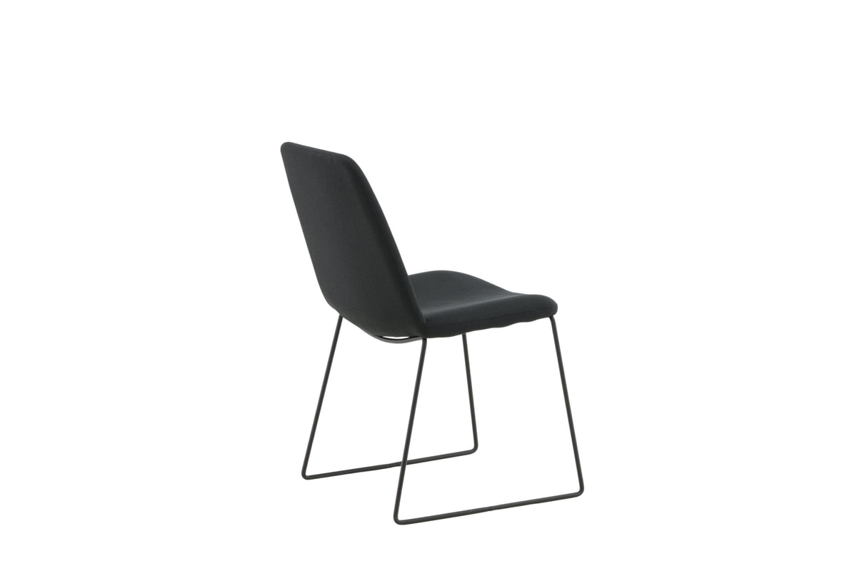 Muce spisebordsstole - sort - 2 stk. - billede 10