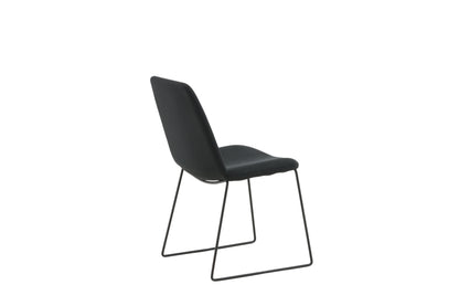 Muce spisebordsstole - sort - 2 stk. - billede 10