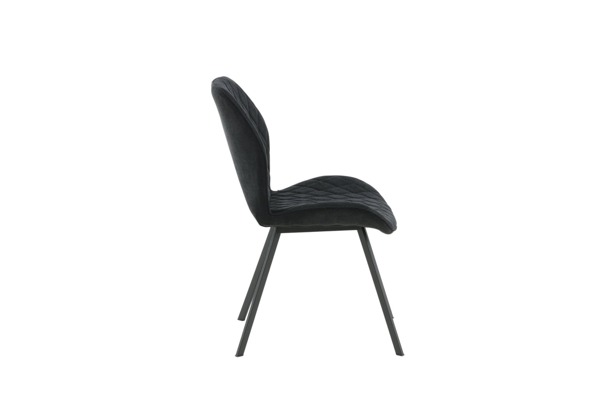 Gemma spisebordsstole - sort - 2 stk. - billede 11